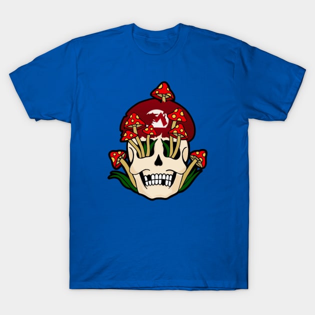 Jump man skull T-Shirt by Dannysdesigns80 